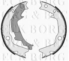Borg & Beck BBS6432 - Juego de zapatas de frenos