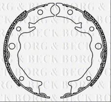 Borg & Beck BBS6498 - Juego de zapatas de frenos