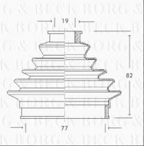 Borg & Beck BCB2020 - Fuelle, árbol de transmisión