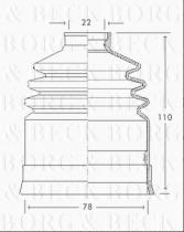 Borg & Beck BCB2093 - Fuelle, árbol de transmisión