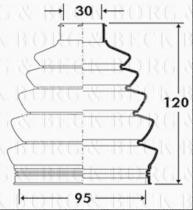 Borg & Beck BCB2393 - Fuelle, árbol de transmisión