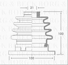 Borg & Beck BCB2759 - Fuelle, árbol de transmisión