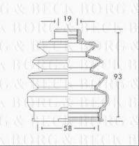 Borg & Beck BCB2767 - Fuelle, árbol de transmisión