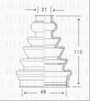 Borg & Beck BCB2789 - Fuelle, árbol de transmisión