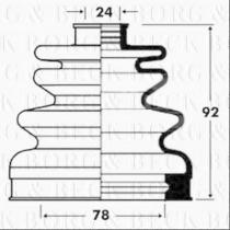 Borg & Beck BCB2829 - Fuelle, árbol de transmisión