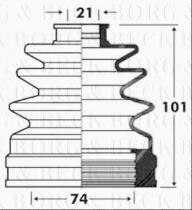 Borg & Beck BCB2841 - Fuelle, árbol de transmisión