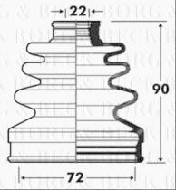 Borg & Beck BCB2842 - Fuelle, árbol de transmisión