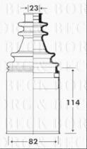 Borg & Beck BCB2915 - Fuelle, árbol de transmisión