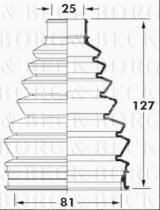 Borg & Beck BCB6021 - Fuelle, árbol de transmisión