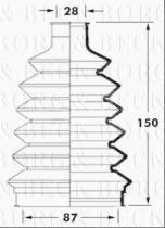 Borg & Beck BCB6023 - Fuelle, árbol de transmisión