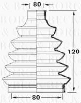 Borg & Beck BCB6029 - Fuelle, árbol de transmisión