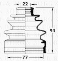 Borg & Beck BCB6046 - Fuelle, árbol de transmisión