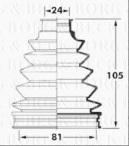 Borg & Beck BCB6058 - Fuelle, árbol de transmisión