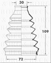 Borg & Beck BCB6074 - Fuelle, árbol de transmisión