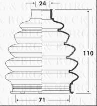 Borg & Beck BCB6078 - Fuelle, árbol de transmisión