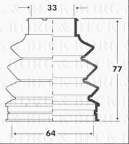 Borg & Beck BCB6095 - Fuelle, árbol de transmisión