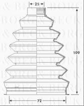 Borg & Beck BCB6211 - Fuelle, árbol de transmisión