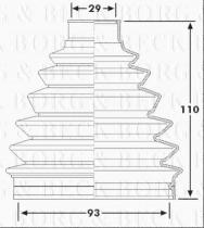 Borg & Beck BCB6227 - Fuelle, árbol de transmisión