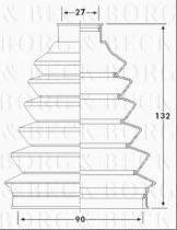 Borg & Beck BCB6235 - Fuelle, árbol de transmisión