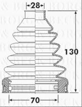 Borg & Beck BCB6253 - Fuelle, árbol de transmisión