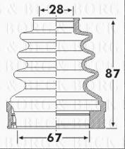 Borg & Beck BCB6261 - Fuelle, árbol de transmisión