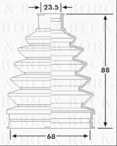 Borg & Beck BCB6270 - Fuelle, árbol de transmisión