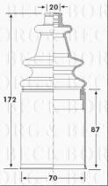 Borg & Beck BCB6271 - Fuelle, árbol de transmisión