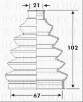 Borg & Beck BCB6277 - Fuelle, árbol de transmisión