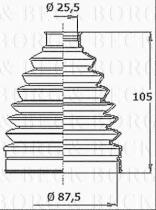 Borg & Beck BCB6416 - Fuelle, árbol de transmisión