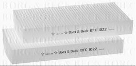 Borg & Beck BFC1022 - Filtro, aire habitáculo