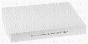 Borg & Beck BFC1027 - Filtro, aire habitáculo