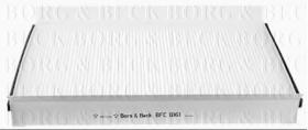 Borg & Beck BFC1061 - Filtro, aire habitáculo