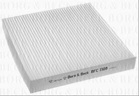 Borg & Beck BFC1108 - Filtro, aire habitáculo