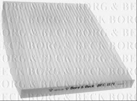 Borg & Beck BFC1171 - Filtro, aire habitáculo