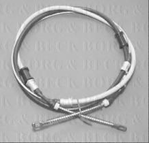 Borg & Beck BKB1205 - Cable de accionamiento, freno de estacionamiento