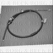 Borg & Beck BKB1665 - Cable de accionamiento, freno de estacionamiento