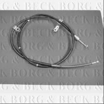 Borg & Beck BKB2102 - Cable de accionamiento, freno de estacionamiento