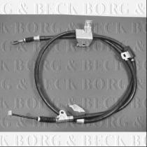 Borg & Beck BKB2157 - Cable de accionamiento, freno de estacionamiento