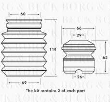 Borg & Beck BPK7010