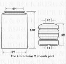 Borg & Beck BPK7024