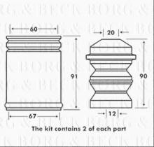 Borg & Beck BPK7025