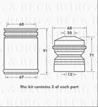 Borg & Beck BPK7027