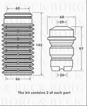 Borg & Beck BPK7032