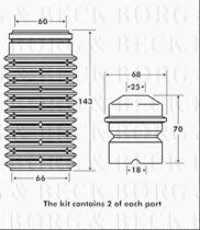 Borg & Beck BPK7033