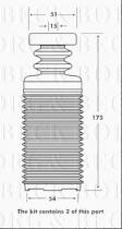 Borg & Beck BPK7039 - Juego de guardapolvos, amortiguador
