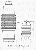 Borg & Beck BPK7057