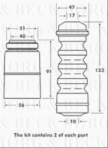 Borg & Beck BPK7088