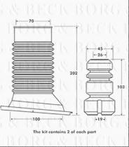 Borg & Beck BPK7100