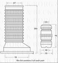 Borg & Beck BPK7102