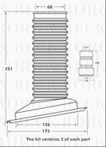 Borg & Beck BPK7104